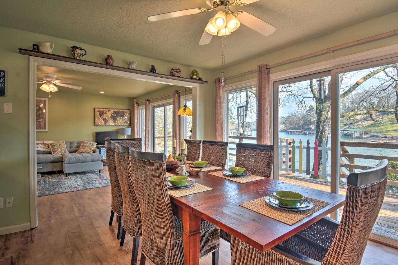 Lakefront Hot Springs Home With Updated Deck And Dock! Exteriör bild