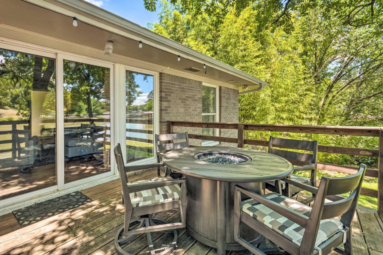 Lakefront Hot Springs Home With Updated Deck And Dock! Exteriör bild