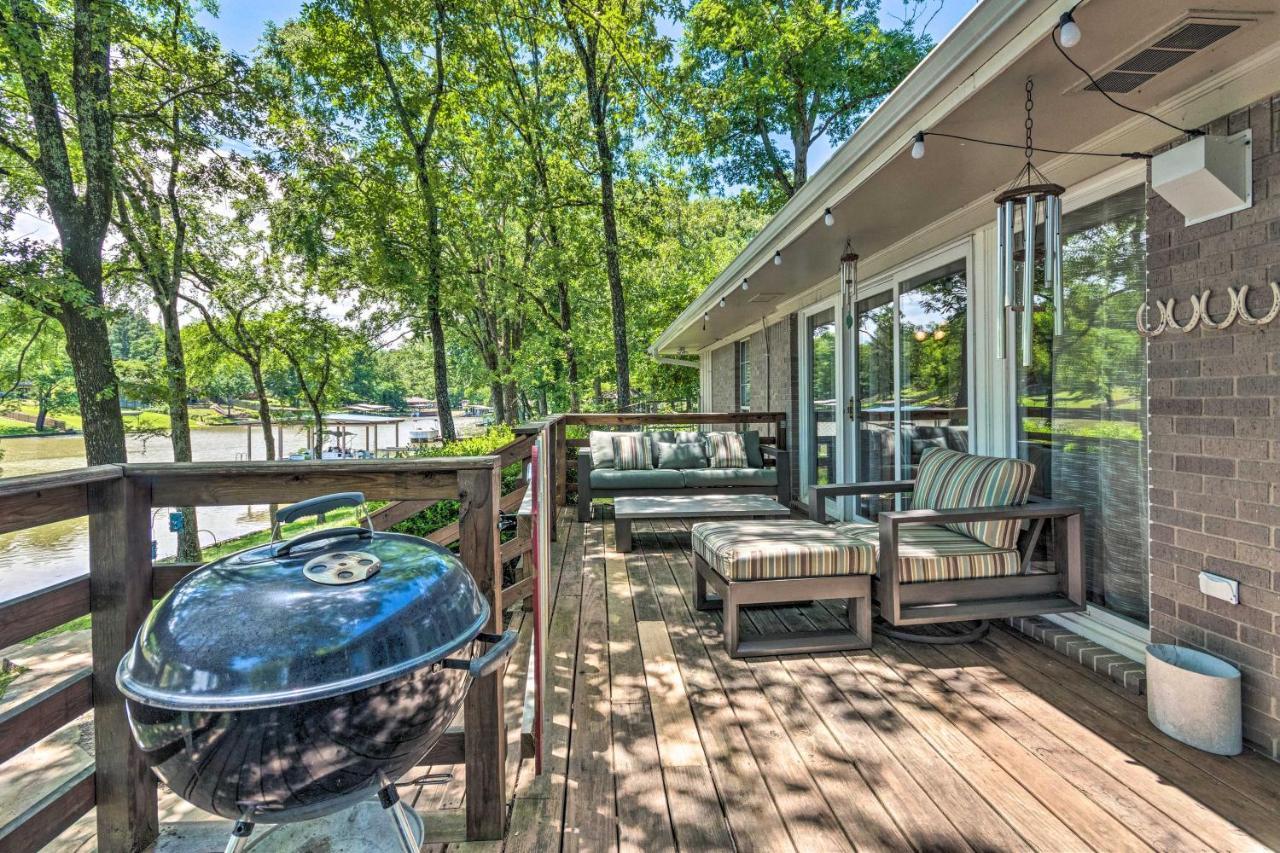Lakefront Hot Springs Home With Updated Deck And Dock! Exteriör bild